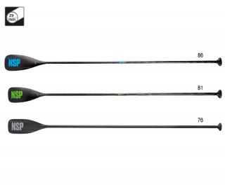 NSP SPEEDSTER CARBON 100% FIXED PADDLE