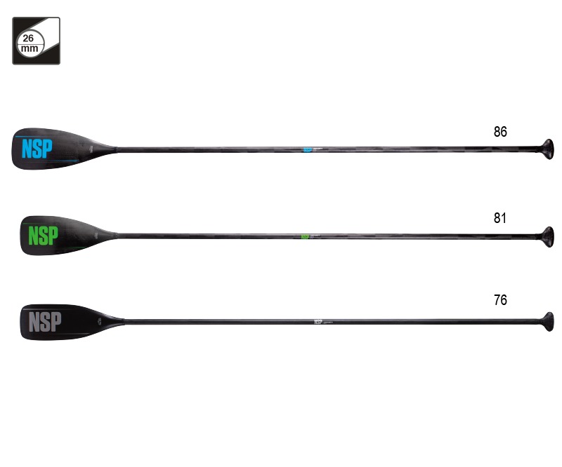 NSP SPEEDSTER CARBON 100% RDM FIXED PADDLE