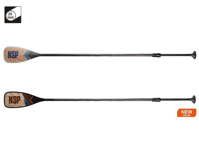 NSP ALLROUND COCO CARBON HYBRID ADJUSTABLE PADDLE